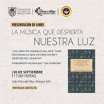 Presentación del libro "La música que despierta nuestra luz" de Gonzalo Villar