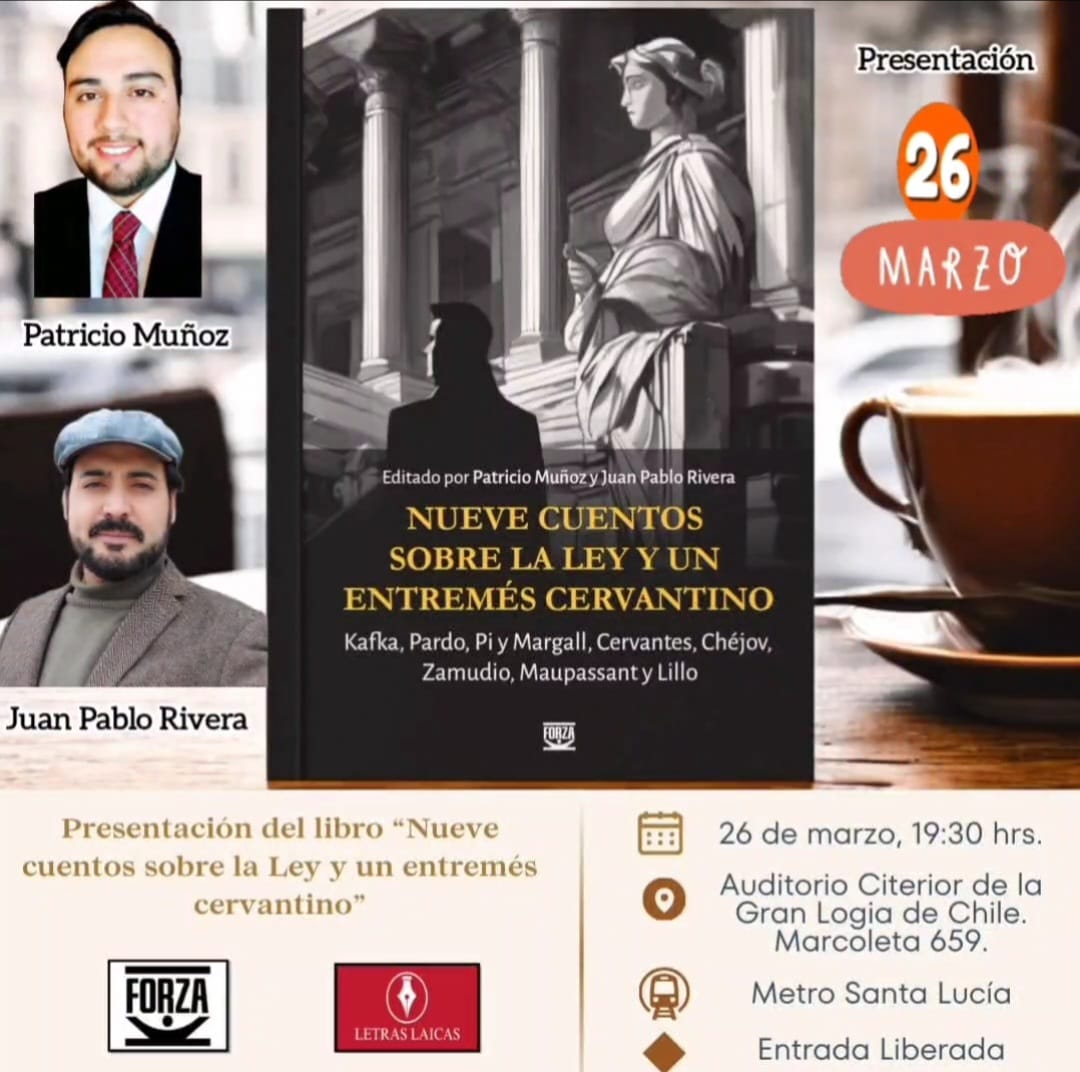 Presentación del libro "Nueve cuentos sobre la ley y un entremés cervantino"