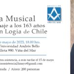 V REGIÓN CONMEMORARÁ CON GALA MUSICAL LOS 163 AÑOS DE LA GRAN LOGIA DE CHILE